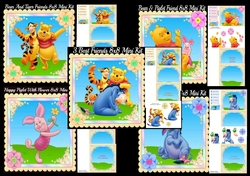 Animal Friends 5 8x8 Mini Kits
