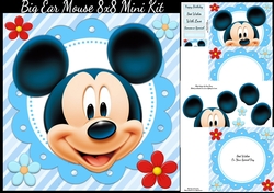 Big Ears Mouse 8x8 Mini Kit