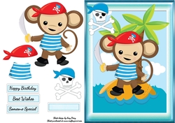 Little Monkey Pirate