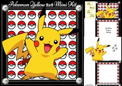 Pokemon Yellow 8x8 Mini Kit