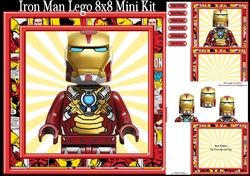 Iron Man Lego 8x8 Mini Kit
