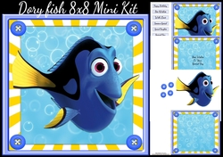 Dory Fish 8x8 Mini Kit