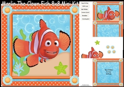 Marlin The Clown Fish 8x8 Mini Kit