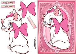 Gorgeous Kitten With Big Pink Bow