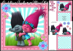 Cuddling Trolls 8x8 Mini Kit