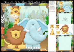 Fun At The Zoo 8x8 Mini Kit