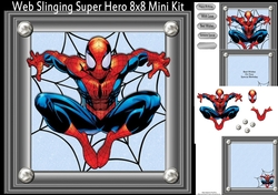 Web Slinging Super Hero 8x8 Mini Kit