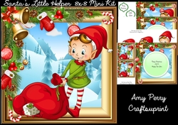 Santas Little Helper 8x8 Mini Kit