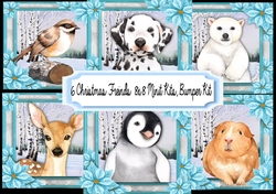 6 Christmas Friends 8x8 Mini Kits Bumper Kit