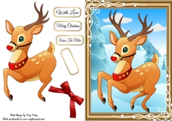 Gorgeous Reindeer Prancing