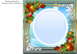 Beautiful Christmas Insert 8x8