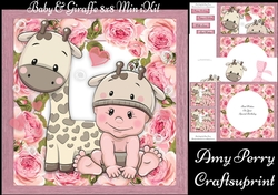 Baby & Giraffe 8x8 Mini Kit