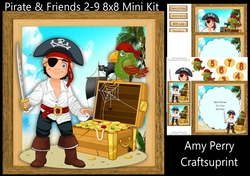 Pirate & Friends 2-9 8x8 Mini Kit