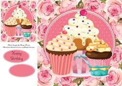 Cupcake Collection 8x8
