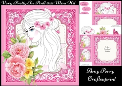 Very Pretty In Pink 8x8 Mini Kit