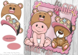 Baby With Bear 8x8