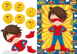 Super Hero With Mask