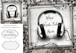 When Words Fail Music Speaks 8x8