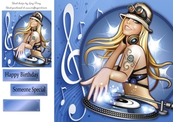 The Female DJ 8x8