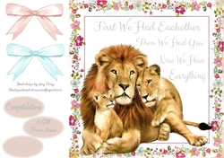 First We Had Eachother Lions 8x8