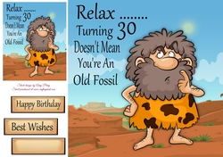 Relax ........ Turning 30 Cave Man 8x8