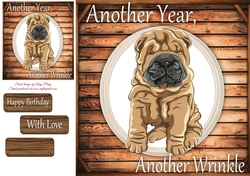 Another Wrinkle Sharpei 8x8