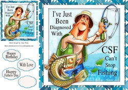 Cant Stop Fishing 8x8