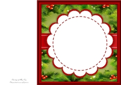 Gorgeous Christmas Blank Insert
