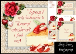 Birthday Cake Humor 3 8x8 Mini Kit