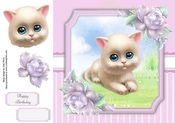 Gorgeous White Cat 8x8