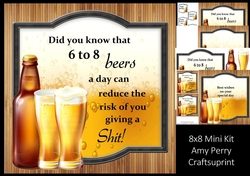 Did you know that 6 to 8 beers 8x8 Mini Kit