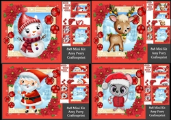 Beautiful Christmas Bumper Kit 4 8x8 Mini Kits