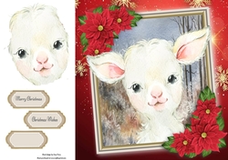 Beautiful Festive Lamb 8x8