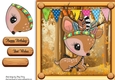 Cute Deer In Indian Fancy Dress 8x8