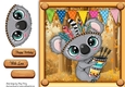 Cute Koala In Indian Fancy Dress 8x8