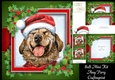 Gorgeous Golden Retriever With Holly 8x8 Mini Kit