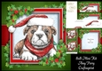 Gorgeous Bulldog With Holly 8x8 Mini Kit