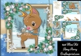 Gorgeous Reindeer With Little Bird 8x8 Mini Kit