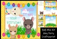 We herd it was your birthday Lllama fun 8x8 Mini Kit