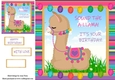 Sound the a-llama its your birthday Llama fun 8x8