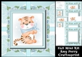Gorgeous Tiger In Floral Frame 8x8 Mini Kit