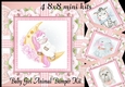 Baby Girl Animal Bumper Kit