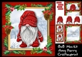 Gorgeous Festive Red Gnome 1 8x8 Mini Kit