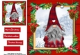 Gorgeous Festive Red Gnome 5 8x8