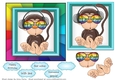 The Rainbow Animal Collection Monkey 6x6
