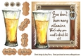 Vintage Beer Humour 1 7x7