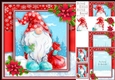 Gorgeous Festive Gnome With His Sack 8x8 Mini Kit
