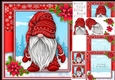 Gorgeous Festive Gnome Standing 8x8 Mini Kit