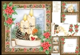 Beautiful Watercolour Christmas Candles 8x8 Mini Kit