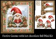 Festive gnome with hot chocolate 8x8 Mini Kit